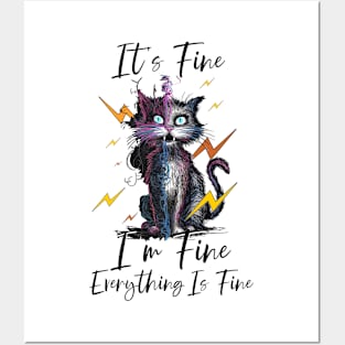 its fine, i'm fine, everything is fine, Posters and Art